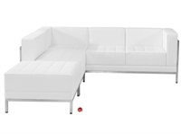 Picture of BRATO Contemporary Modular L Shape Reception Lounge Bench Seating