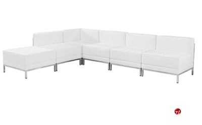 Picture of BRATO Contemporary Modular L Shape Reception Lounge Bench Seating