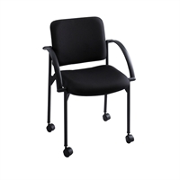 Picture of Guest Side Mobile Arm Stack Chair, Pack of 2