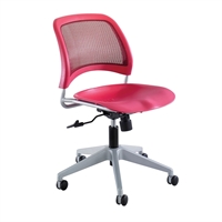 Picture of Mesh Back Poly Seat Swivel Task Armless Chair