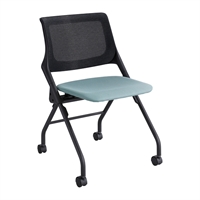 Picture of Mesh Tack Training Mobile Nesting Armless Chair