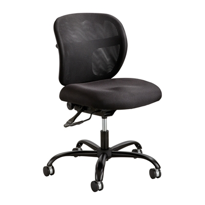 Picture of Intensive Use 500 Lbs Mesh Back Armless Task Office Chair