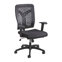 Picture of Poly Back Mid Back Office Task Ergonomic Chair