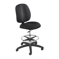 Picture of Ergonomic Armless Office Task Drafting Stool Footring Chair