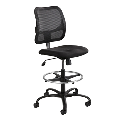 Picture of Mesh Back Office Task Drafting Stool Armless Chair