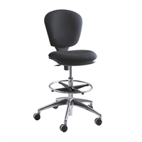 Picture of Office Task Amless Drafting Stool Footring Chair